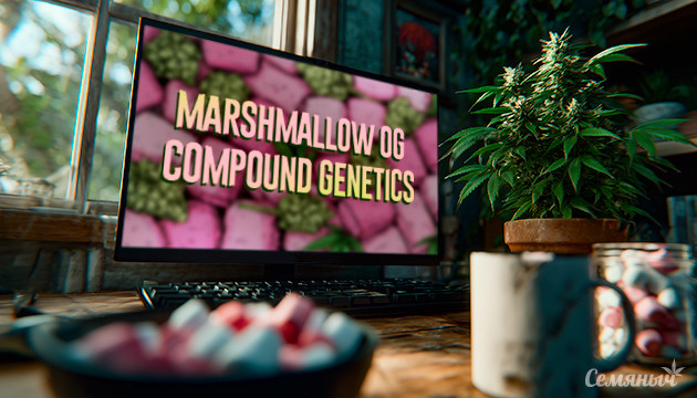 Гроурепорт сорта Marshmallow OG от Compound Genetics